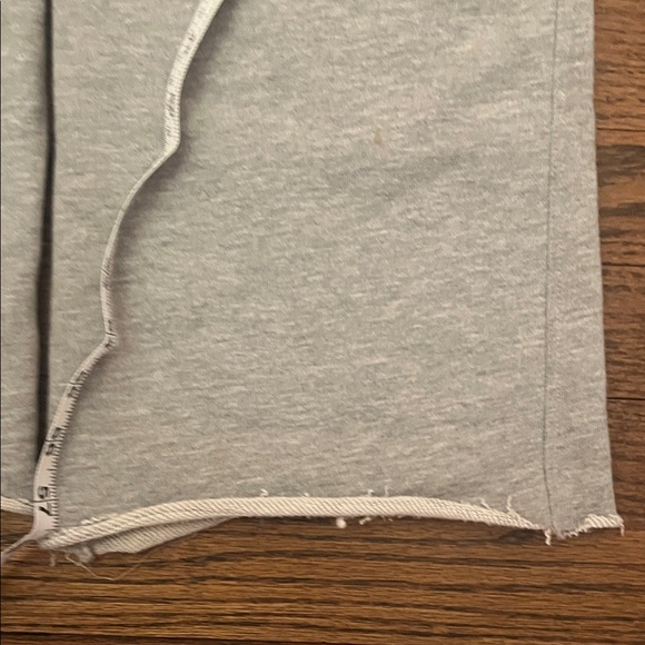 Gray Sweatpants with Black Heart Patches - Picture 6 of 12